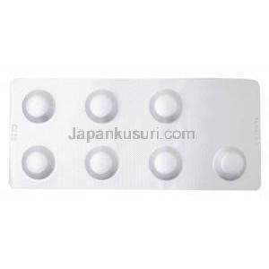 レボレード 25mg, エルトロンボパグオラミン, 14錠,　製造元：ノルバティス,シート表面